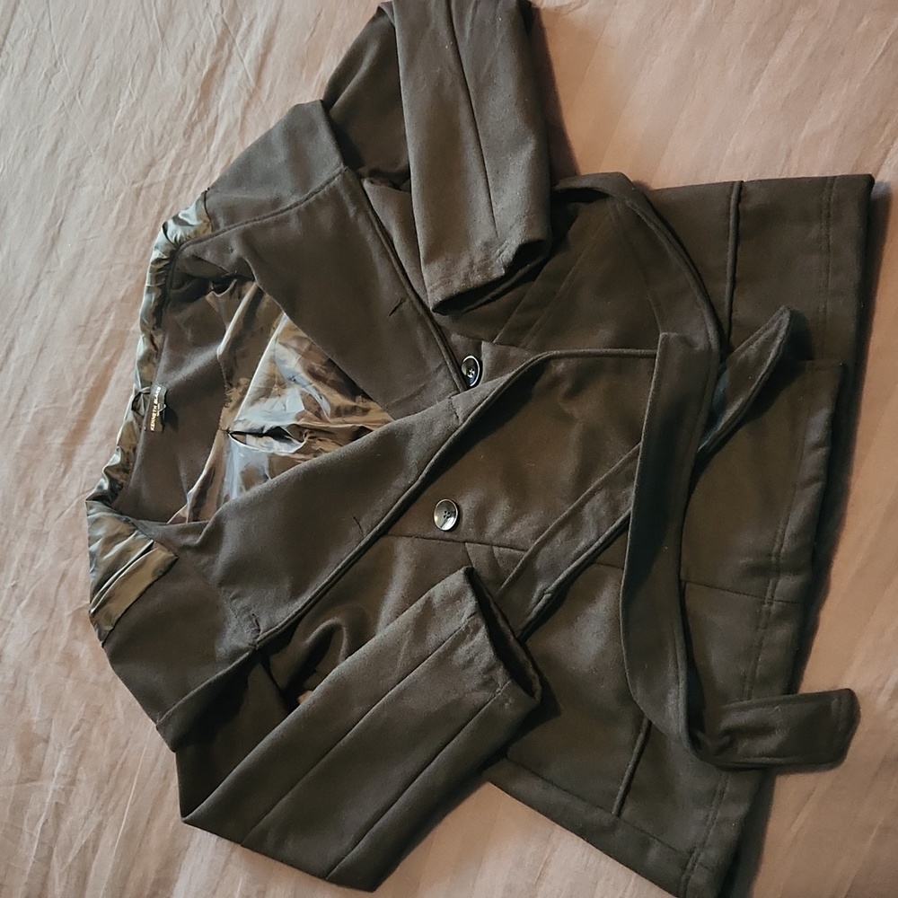 Ladies Large pea coat style jacket